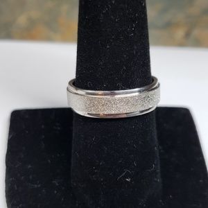 Size 9 stainless steel ring